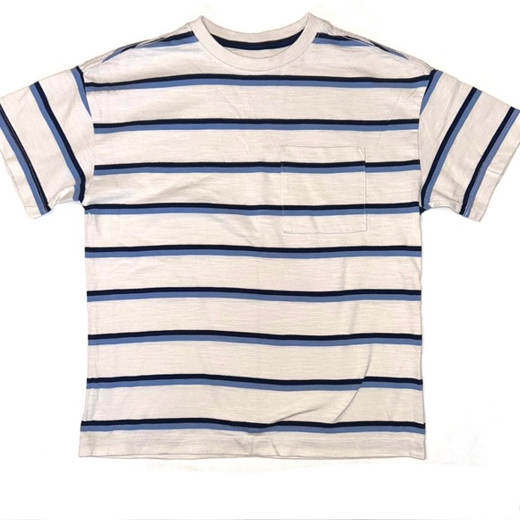 Old Navy Other - Old Navy light gray with Blue Striped Tee NWOT